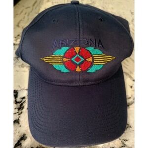 Arizona Embroidered Southwest Aztec Tourist Design Strapback Hat Baseball Cap